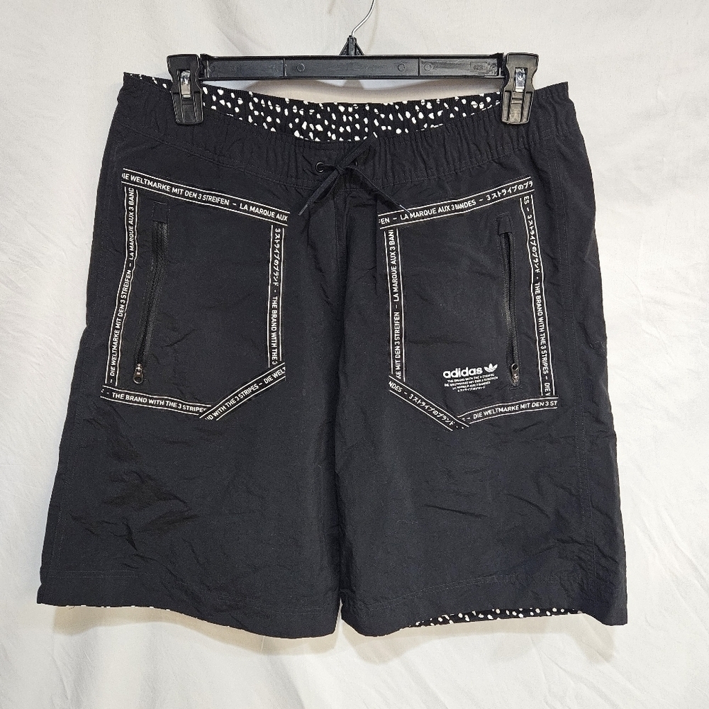 BNWT MEN'S AUTHENTIC ADIDAS NMD REVERSIBLE SHORTS US SIZE LARGE